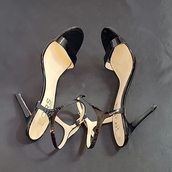 MICHEAL KORS ROUND TOE SLINGBACK HIGH HEEL STILETTOS SANDAL - Picture 13 of 16